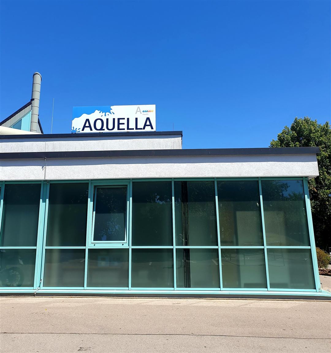 Foto vom Ort 'Freizeitbad Aquella, Schwimmerbecken'