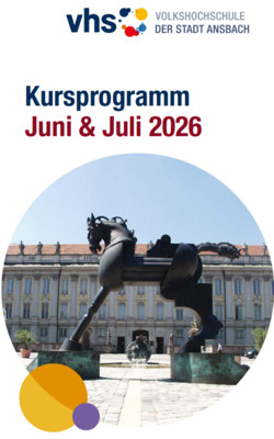 Titelbild des Flyers für Juni und Juli 2026