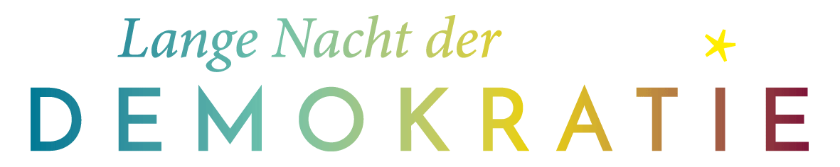 Logo für die Lange Nacht der Demokratie